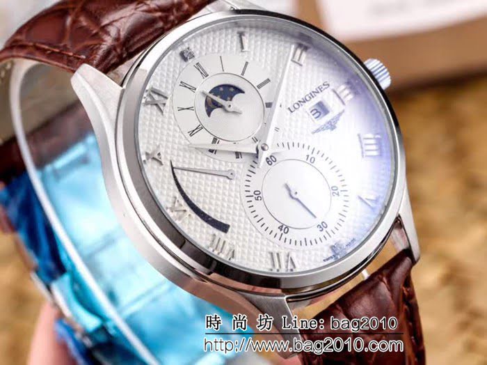 LONGINES浪琴 多功能 全自動機械精品男士腕表 WSS2225